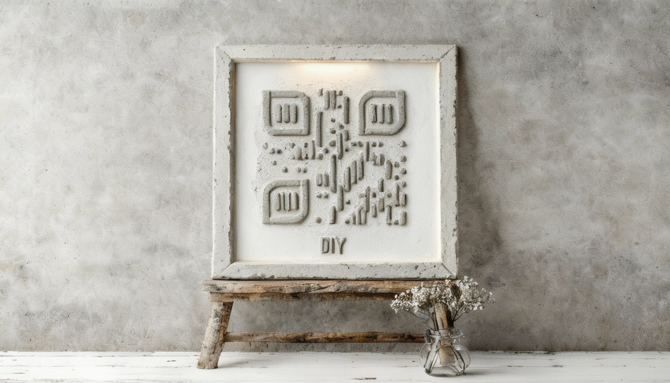 Kreatives QR-Code Kunstdesign – DIY Edition - 4 Größen – Bild 4