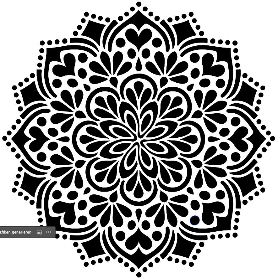 Herzornament Mandala – Filigranes Muster - 4 Größen müßen geändert werden da quadratisch! Masse kommen noch!