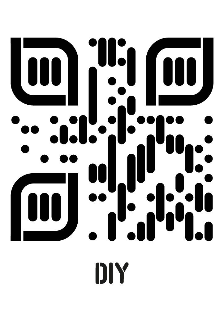 Kreatives QR-Code Kunstdesign – DIY Edition - 4 Größen – Bild 6