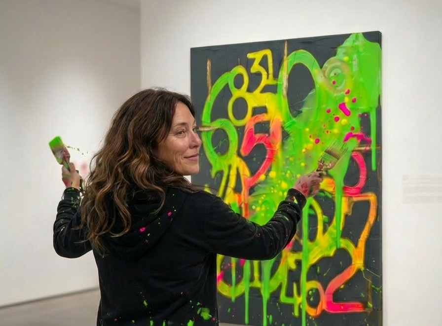 Creative Numbers – Künstlerische Zahlenschablone - 4 Größen – Bild 6