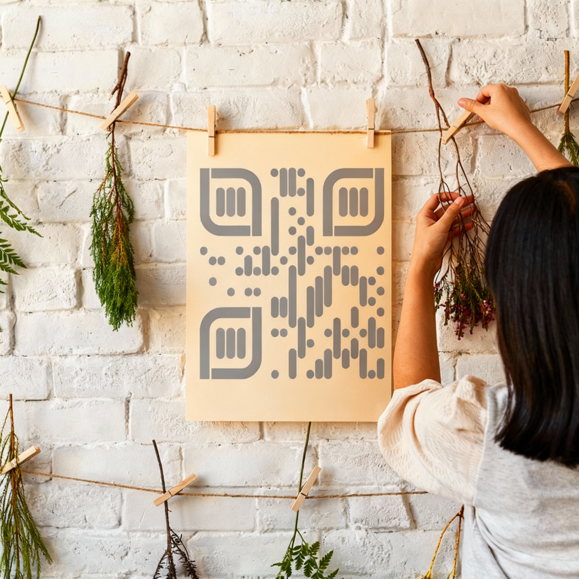 Kreatives QR-Code Kunstdesign – DIY Edition - 4 Größen – Bild 5